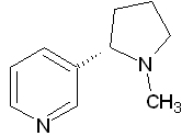 ニコチン分子式